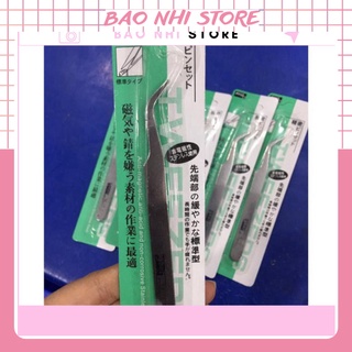 ⚡SIÊU RẺ⚡Nhíp Gắp Mi, Nối Mi - Nhíp Gắp Mụn (đầu thẳng & đầu cong) 00798567 Bảo Nhi Shop