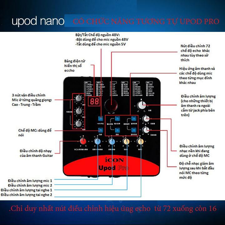 Sound Card icon upod.nano cao cấp