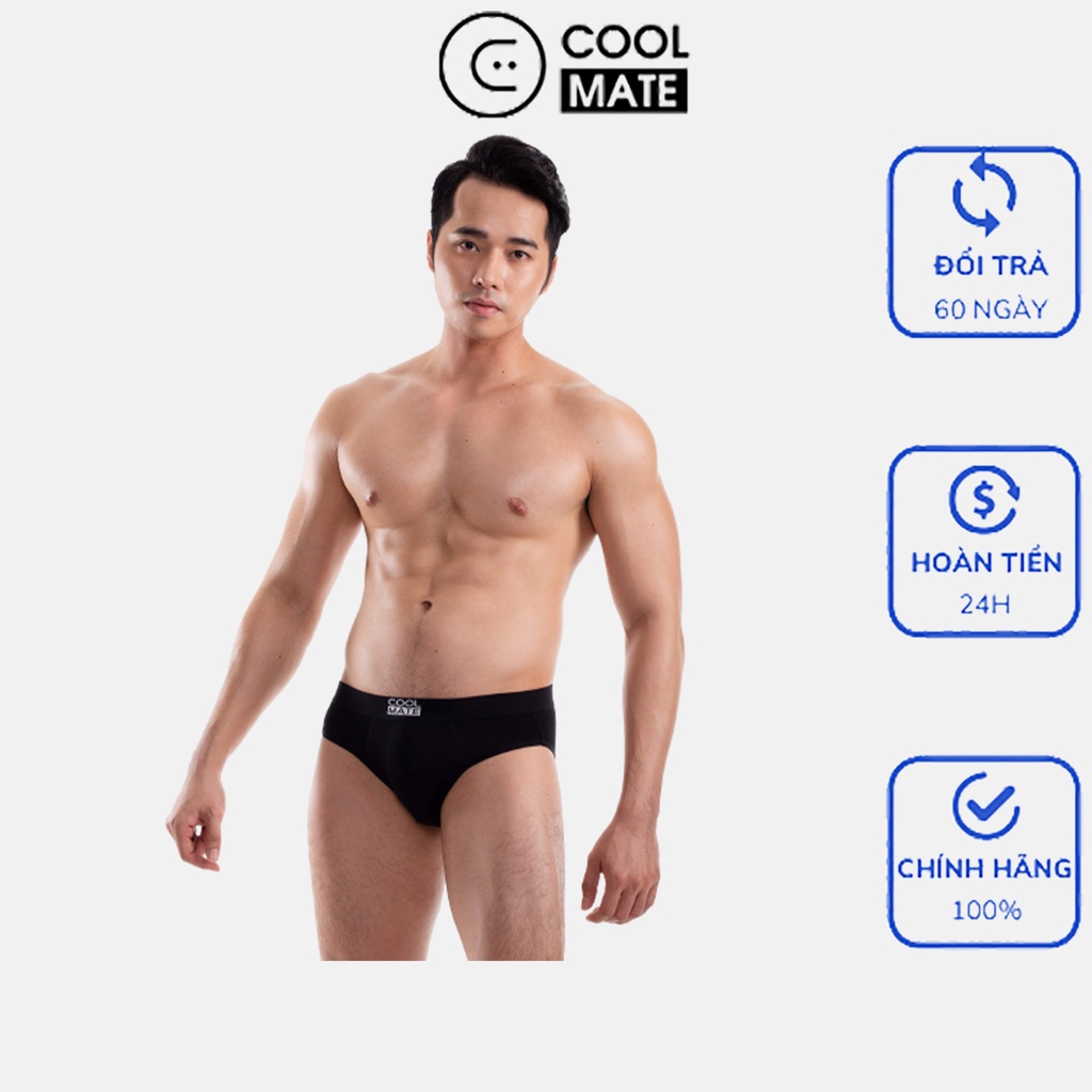 Quần lót nam tam giác Brief Bamboo kháng khuẩn Coolmate - Hàng nhập khẩu
