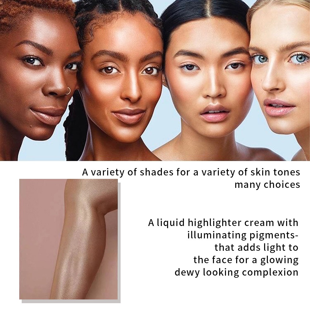 Kem Bắt Sáng Dạng Lỏng Trang Điểm Đa Năng Lâu Trôi