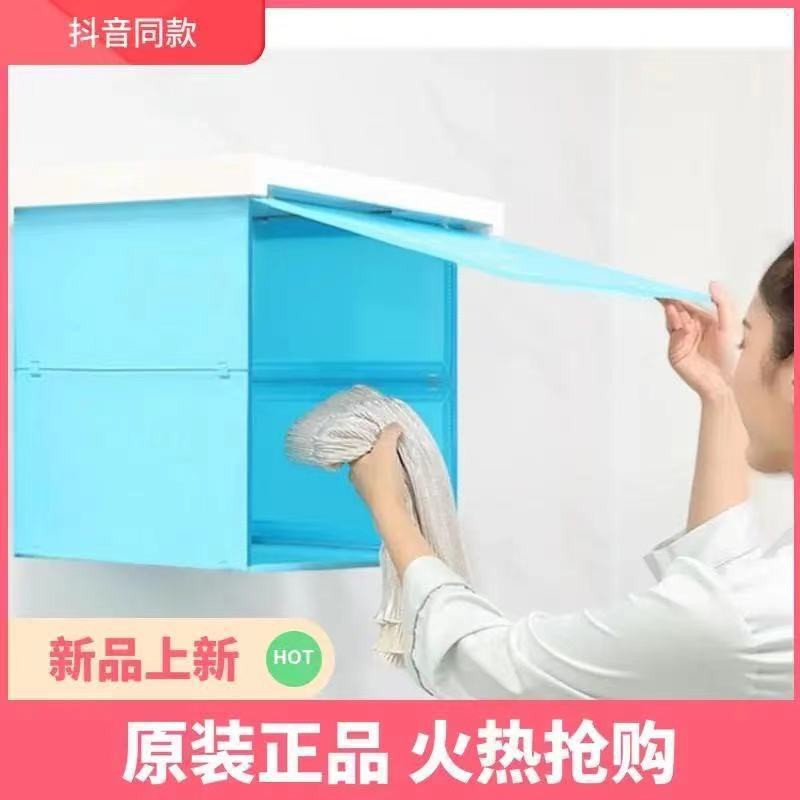 Kệ gấp phòng tắm chống thấm nước để và đồ tạo tác quần áo, Tủ đựng treo tường trong tắm, nhà vệ sinh