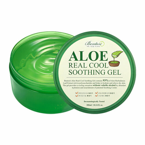 BENTON (Hàng Mới Về) Gel Lô Hội 300ml Làm Dịu Da / 	[BENTON] Aloe Real Cool Soothing Gel 300ml