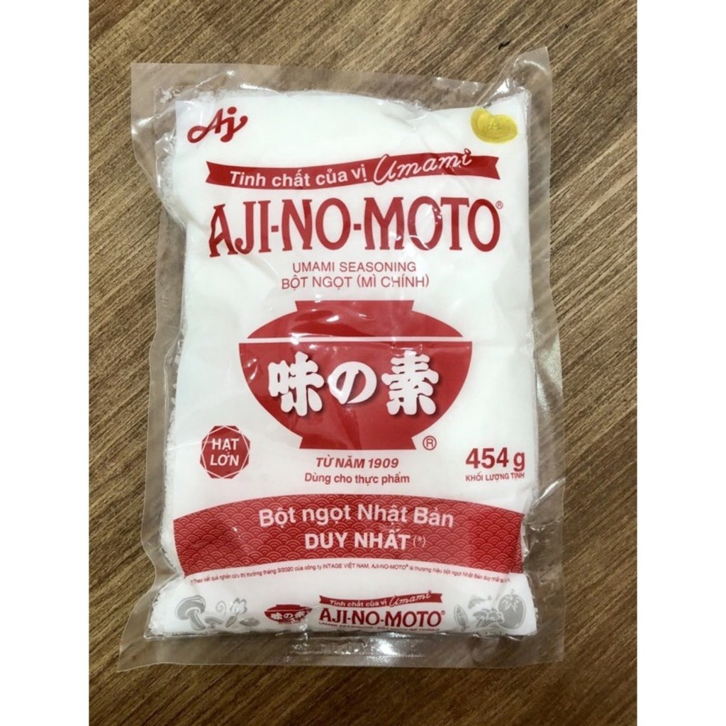 Bột ngọt Ajinomoto 454g ( hạt lớn)