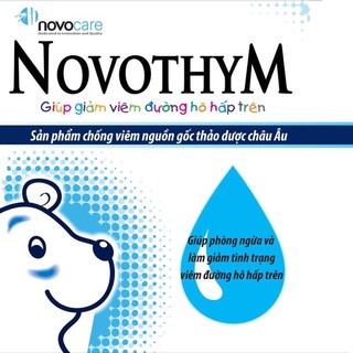 Novothym - giúp con giảm lệ thuộc kháng sinh