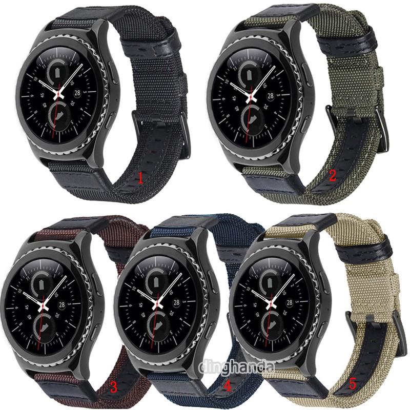 Dây đeo sợi nylon thể thao cho đồng hồ thông minh Samsung Gear S2 Classic