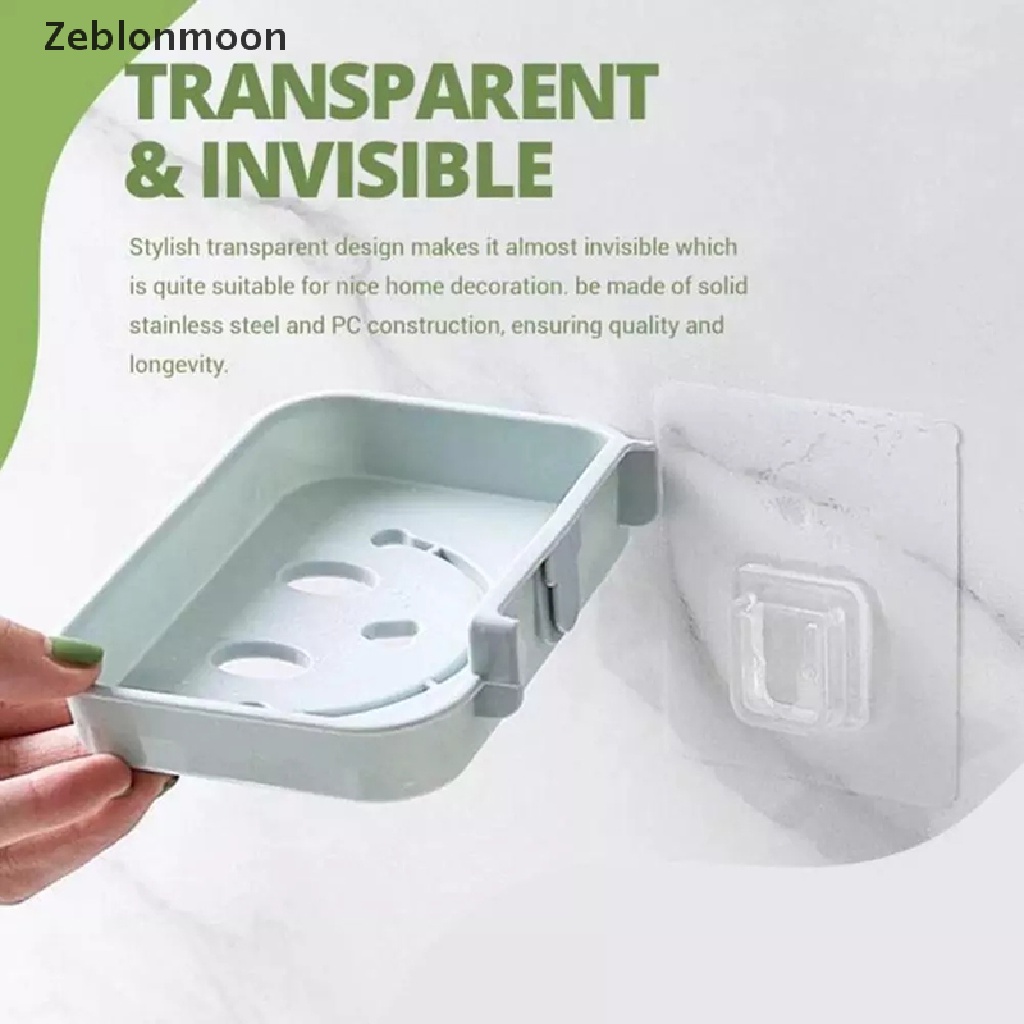 Bộ 10 Móc Treo Đồ Dán Tường Hai Mặt Siêu Chắc