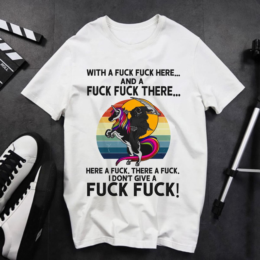 ÁO THUN UNISEX HALLOWEEN Unicorn TAY NGẮN TAY LỠ NAM VÀ NỮ AOMI IN HÌNH SIÊU HOT AOMIVN