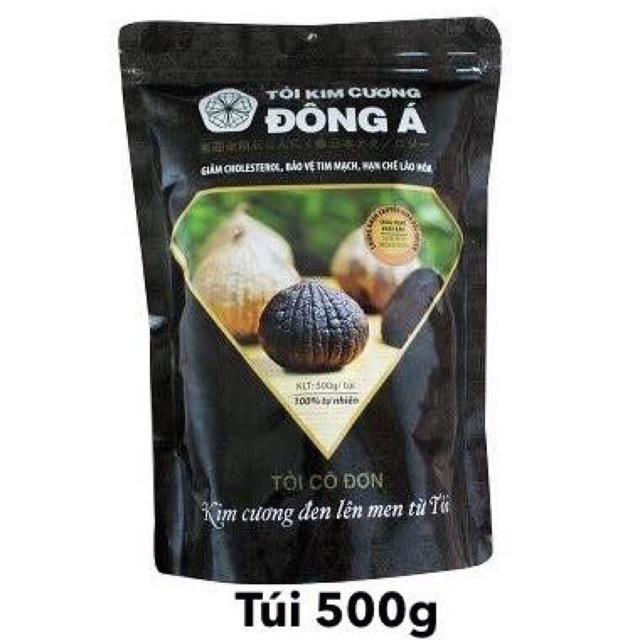 Túi 500g - Tỏi kim cương Đông Á- Tỏi đen đông á | BigBuy360 - bigbuy360.vn