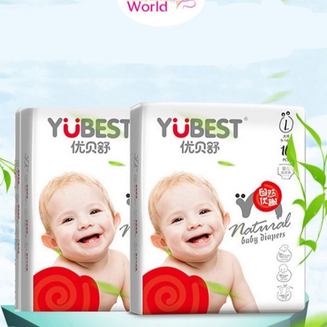 BỈM YUBEST NATURA/ YUBEST ANGLE DÁN/ QUẦN NỘI ĐỊA TRUNG QUỐC S132/M108/L96/XL84/XXL72