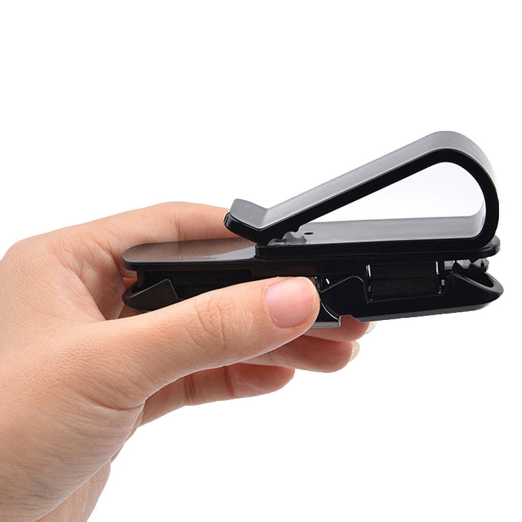 Car sunglasses frame carbon fiber bill glasses clip multifunctional ABS car creative eye box card clip