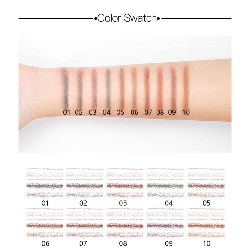 Bút Chì Kẻ Lông Mày Tự Nhiên Không Thấm Nước brroa Màu Sắc