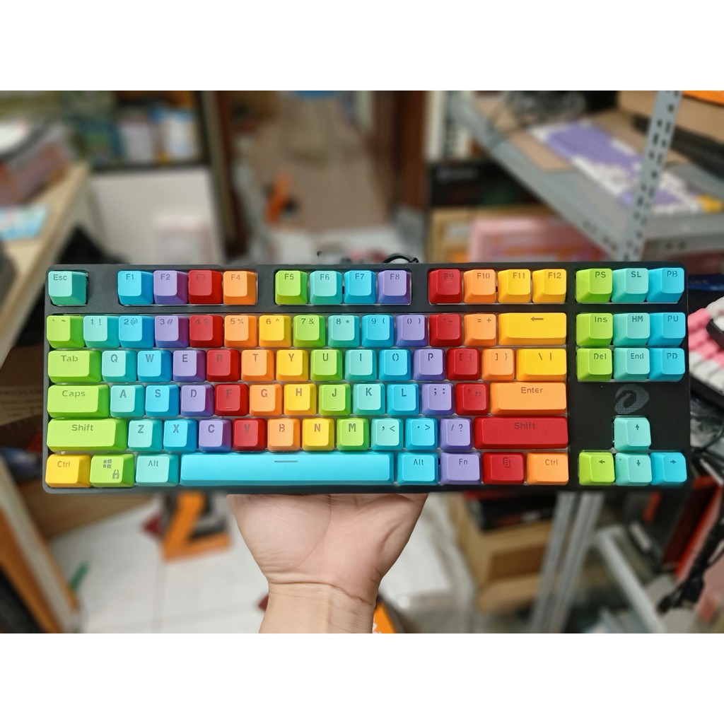 Bàn phím cơ DAREU EK880 led RGB bản Mix keycap Pbt nhiều màu đa dạng mẫu