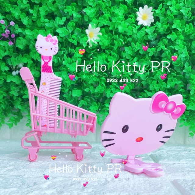 GƯƠNG LƯỢC (2in1) HELLO KITTY