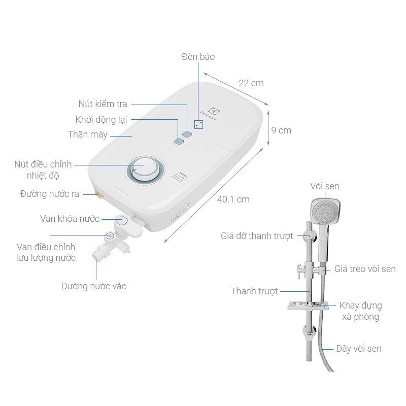 Máy nước nóng Electrolux EWE451KX-DWB2