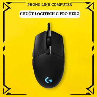 Chuột Gaming Logitech G PRO HERO Gaming Black ( Có Dây )