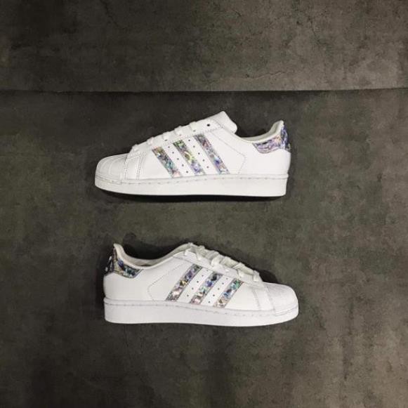 SẴN HOT Nhất [TRẢ ORDER ĐỦ BILL] Giày Adidas Superstar Diamond BH 2 Năm 2020 New Có Sẵn