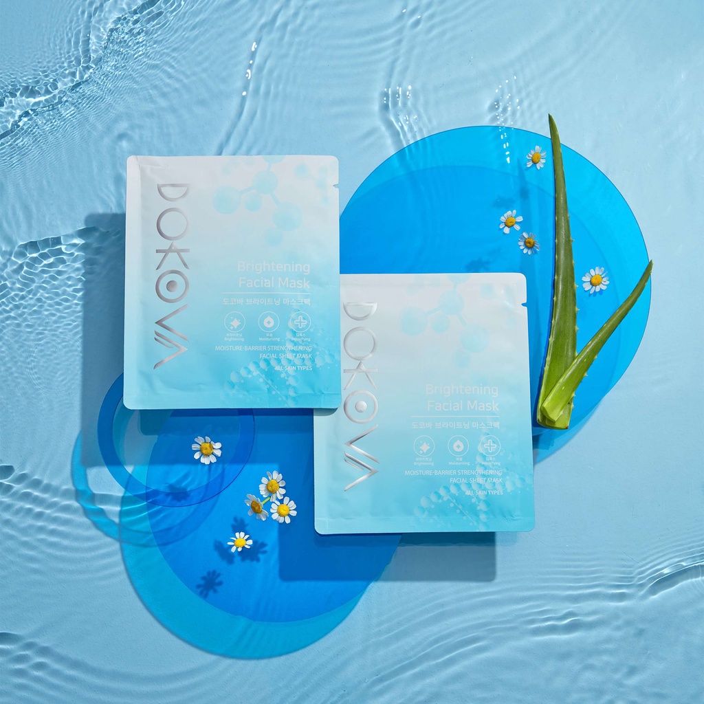 Mặt nạ cấp ẩm và dưỡng trắng cho da Hàn Quốc - DOKOVA TREATMENT BRIGHTENING MASK