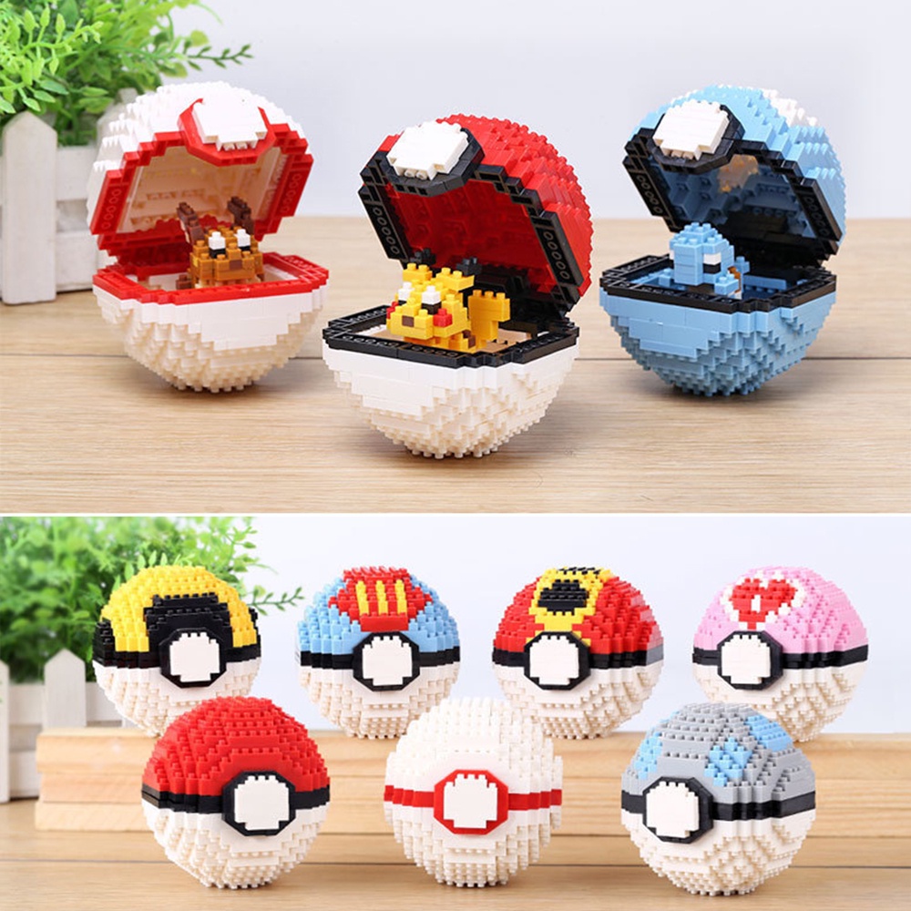 Bộ đồ chơi lắp ráp BP MART mô hình Pokemon Go độc đáo sáng tạo