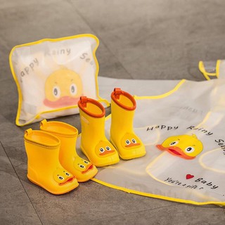 Áo mưa vịt vàng