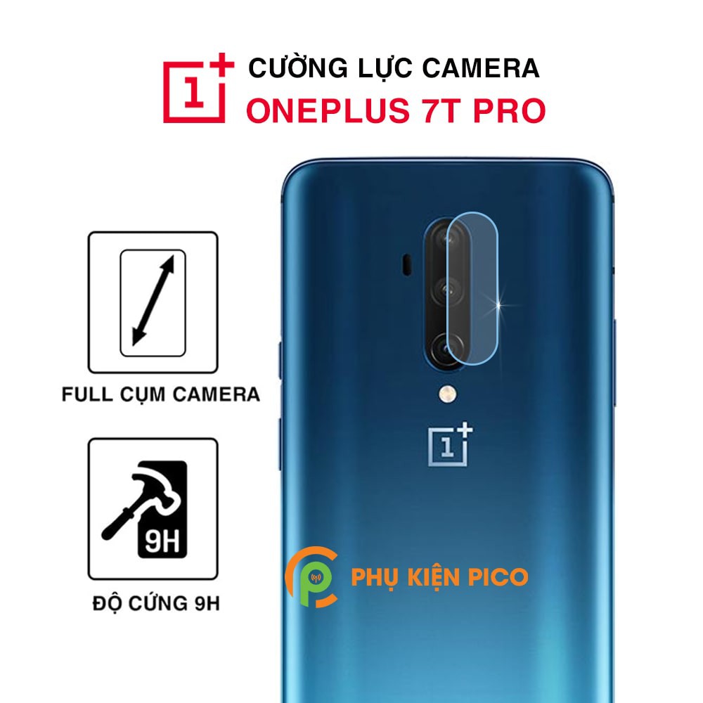 Cường lực camera Oneplus 7T Pro độ cứng 9H trong suốt - Dán camera Oneplus 7T Pro