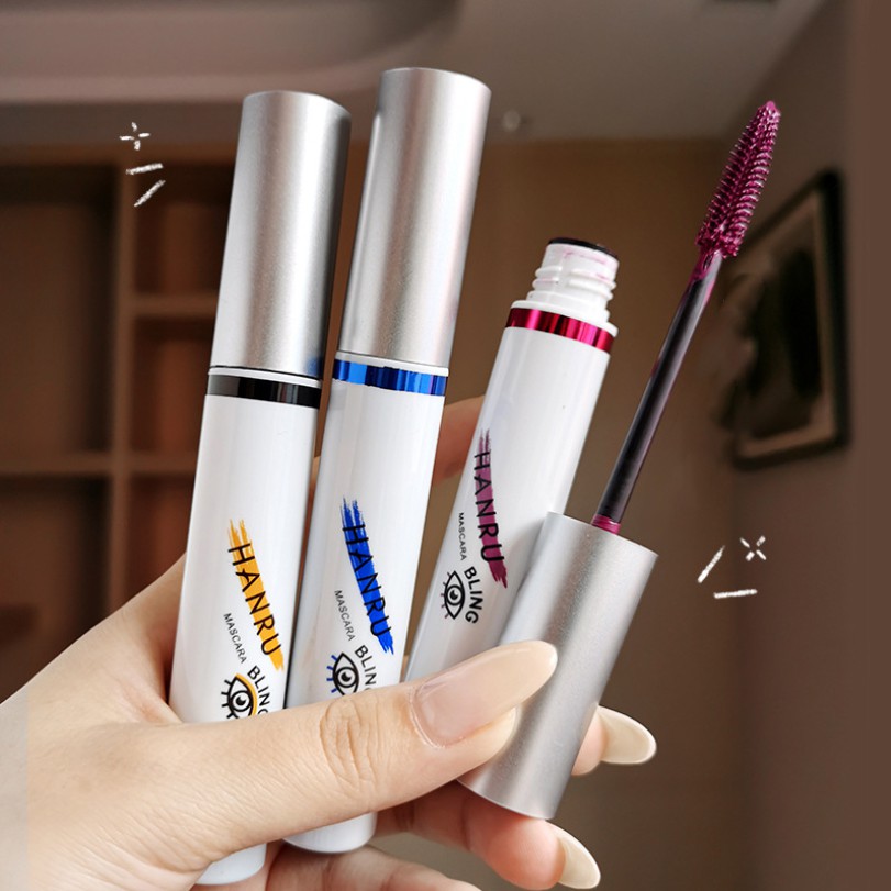 Mascara màu chuốt cong mi Hanru Bling 8ml