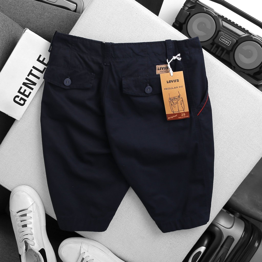 Quần short kaki nam cao cấp, quần đùi nam bigsize dễ phối đồ MS206