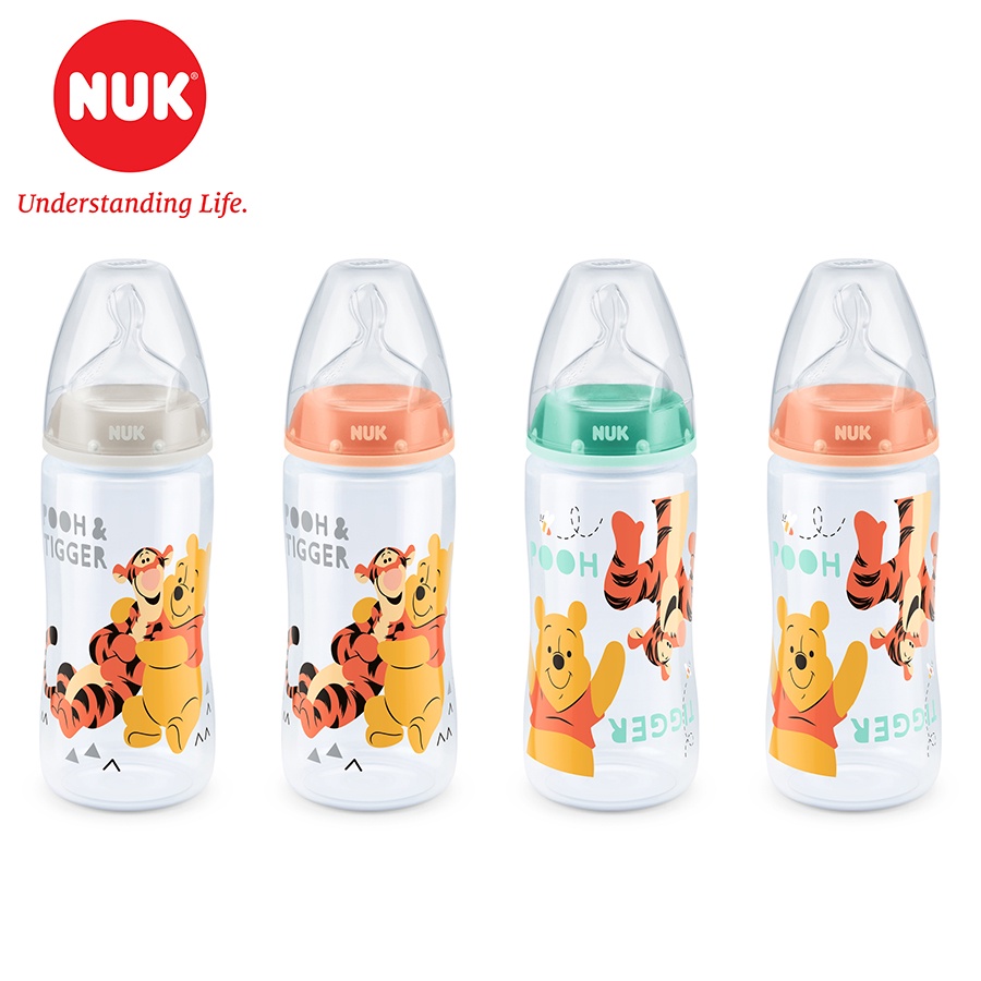 Bình sữa NUK Premium Choice 150ml - 300ml núm ti Silicone