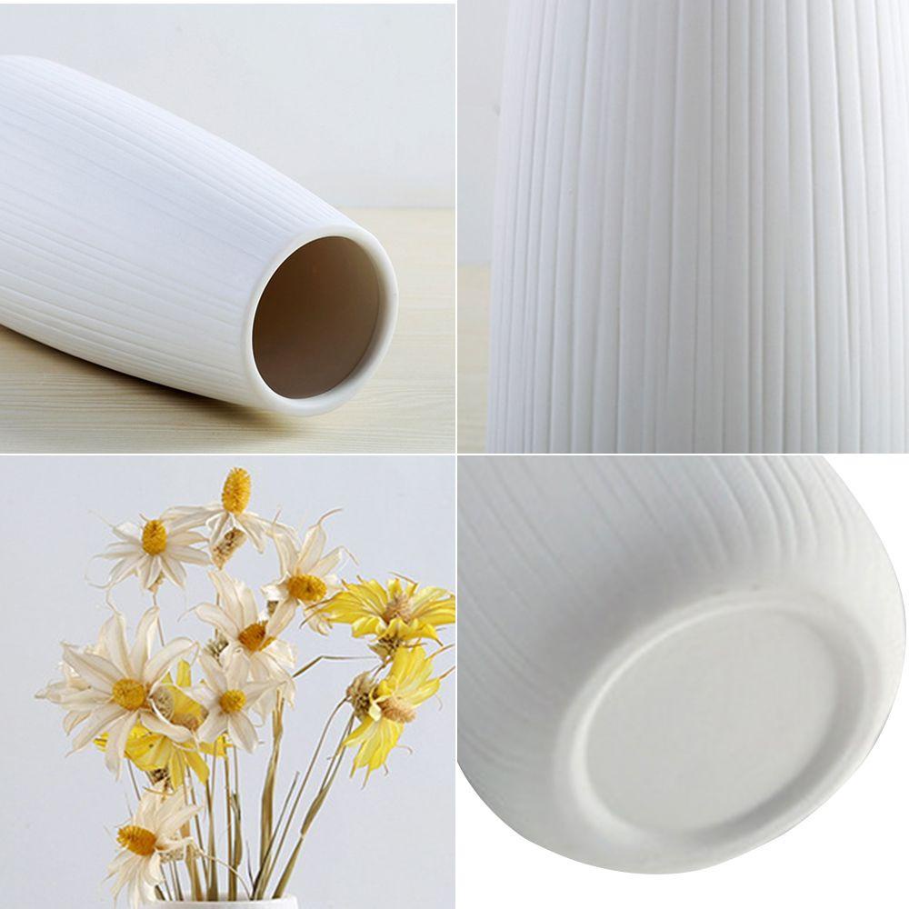 Bình Hoa Bằng Gốm Sứ Phong Cách Bắc Âu Trang Trí Bàn Làm Việc
