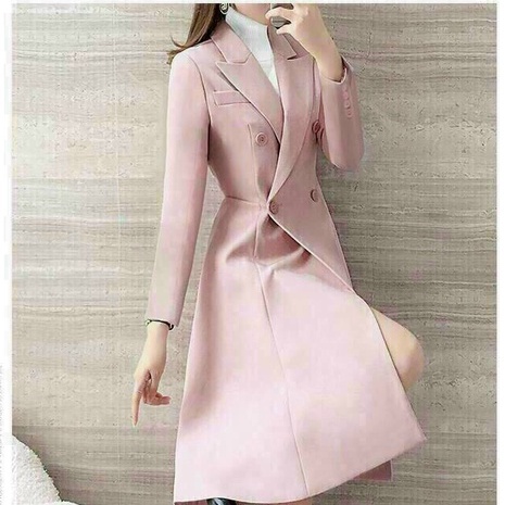 Áo Khoác Nữ - Áo Khoác Dài Cổ Vest Dài Dáng Xoè Cao Cấp Form Đẹp Hàng Nhập