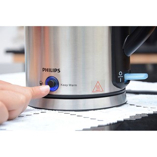 [Freeship toàn quốc từ 50k] Bình siêu tốc Philips HD9316 1.7L (Bạc)