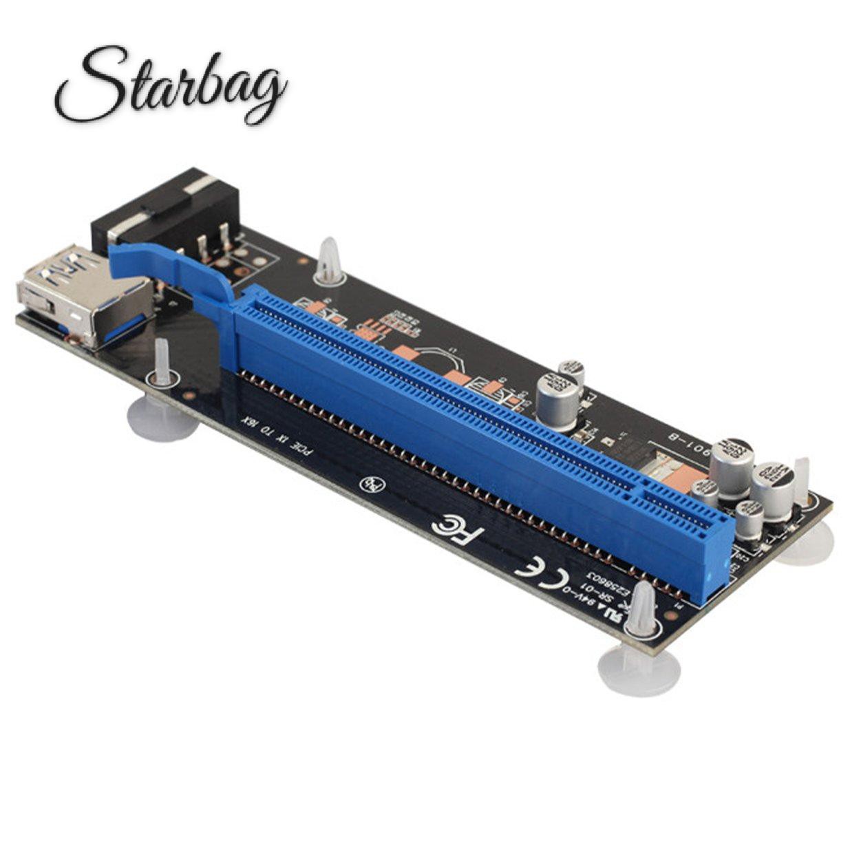 Dây Cáp Card Đồ Họa Mở Rộng 4pin Pcie 1x Sang 16x | BigBuy360 - bigbuy360.vn