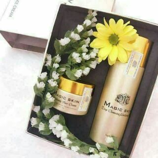 [ TẶNG KÈM NƯỚC CÂN BẰNG DA ] KEM FACE CAO CẤP DƯỠNG TRẮNG DA MAGIC SKIN