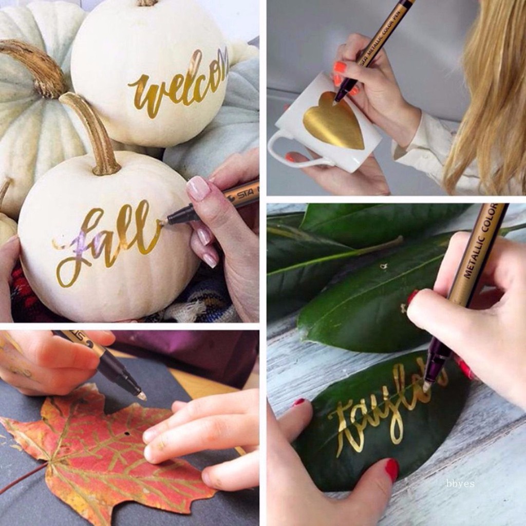 Bút kim tuyến dùng đánh dấu/ vẽ màu nước/viết thư pháp nghệ thuật DIY