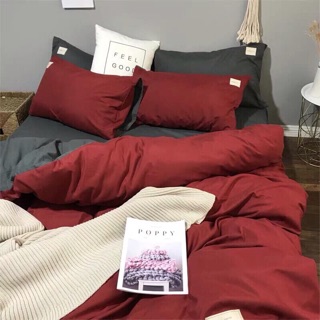 Si Bộ Chăn ga gối Cotton TC