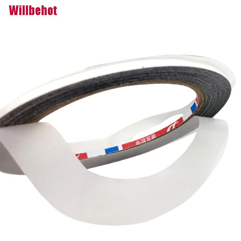 Băng keo 2 mặt dài 10m rộng 2/ 3 mm dán màn hình điện thoại tiện dụng