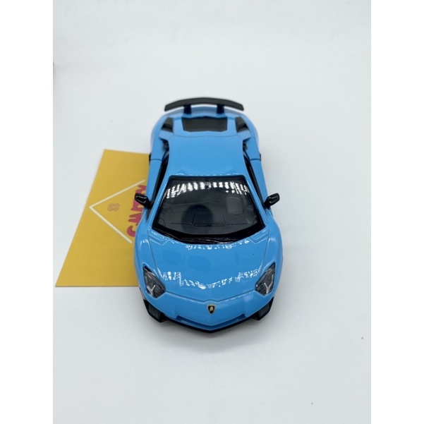 Mô Hình xe Lamborghini Aventador LP750 tỷ lệ 1:36 mở được 2 cửa dùng trang trí bàn làm việc, đồ chơi