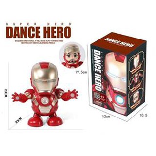 Đồ Chơi RoBot Iron Man - Người Sắt Nhảy Múa ROBOT ĐỎ MỚI DENCE HERO -dc3677