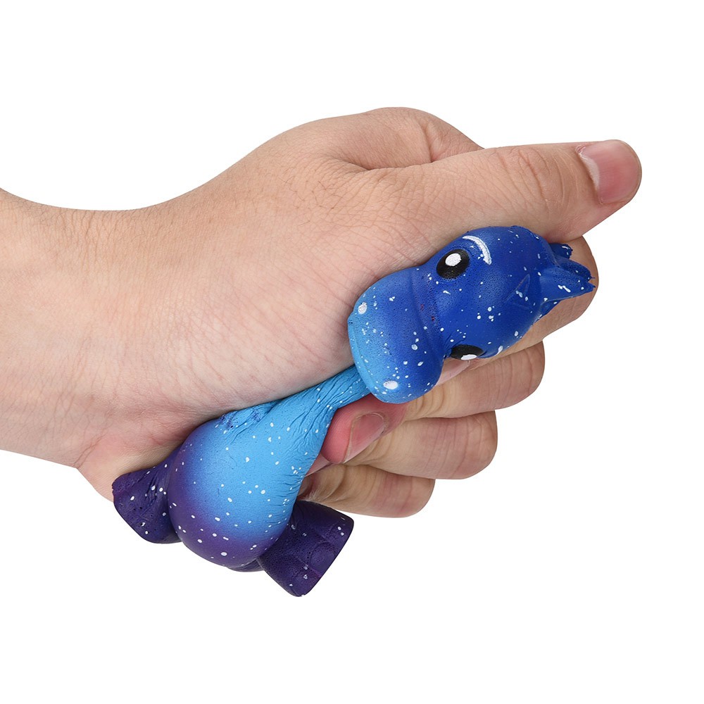 ☾Newlife0☽Galaxy Dinosaur Rex Squishy Jumbo Scented Cream Super Slow Rising Squeeze Toys