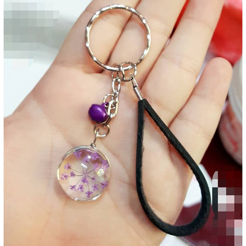 1 mặt đá pha lê hoa khô đủ màu nhiều size làm vòng tay, vòng cổ làm handmade tuỳ ý