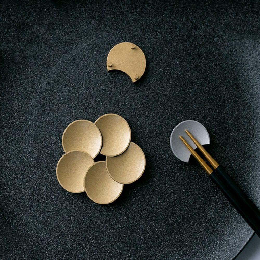 Giá Đỡ Đũa Bằng Thép Không Gỉ Màu Ngà Trang Trí Bàn Ăn / Khách Sạn