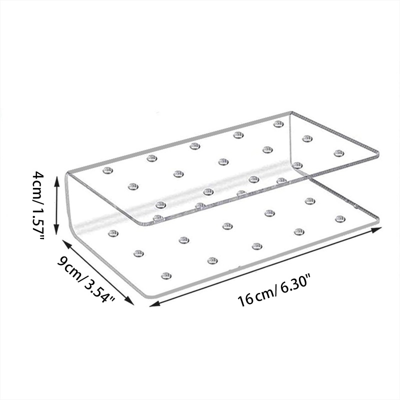 Giá Đỡ Kẹo Mút Bằng Acrylic Trong Suốt 15 Lỗ Siêu Bền Tiện Dụng
