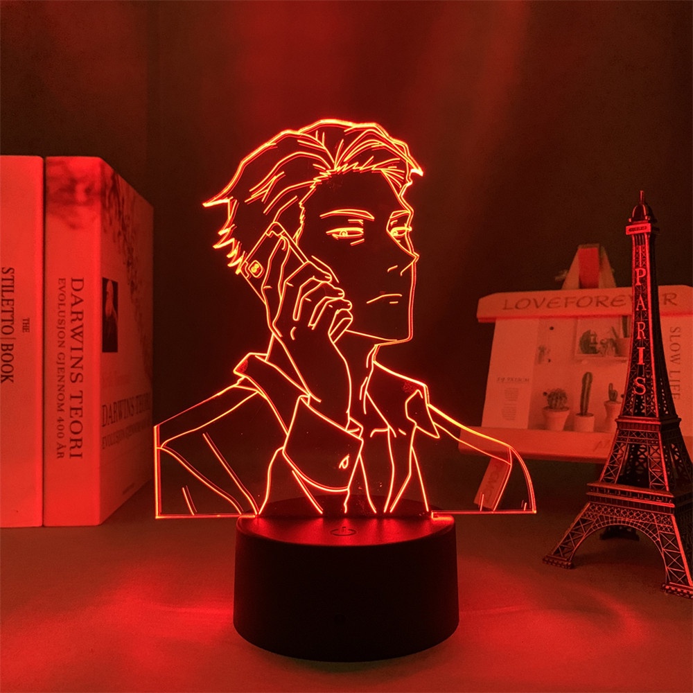 Đèn Ngủ Hình Búp Bê Kento Nanami Cảm Ứng Thay Đổi Màu Sắc Cá Tính + W * S + W * S