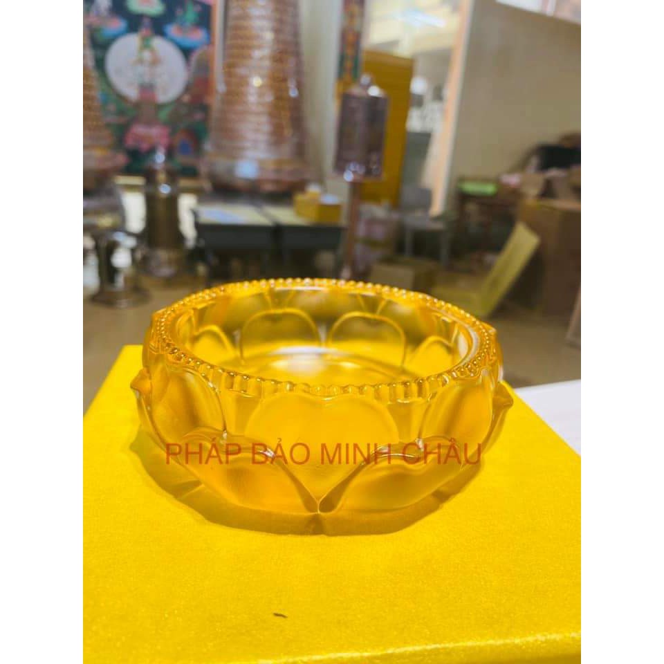 [PHÁP BẢO MINH CHÂU] Bộ tắm Phật Đản Sanh lưu ly