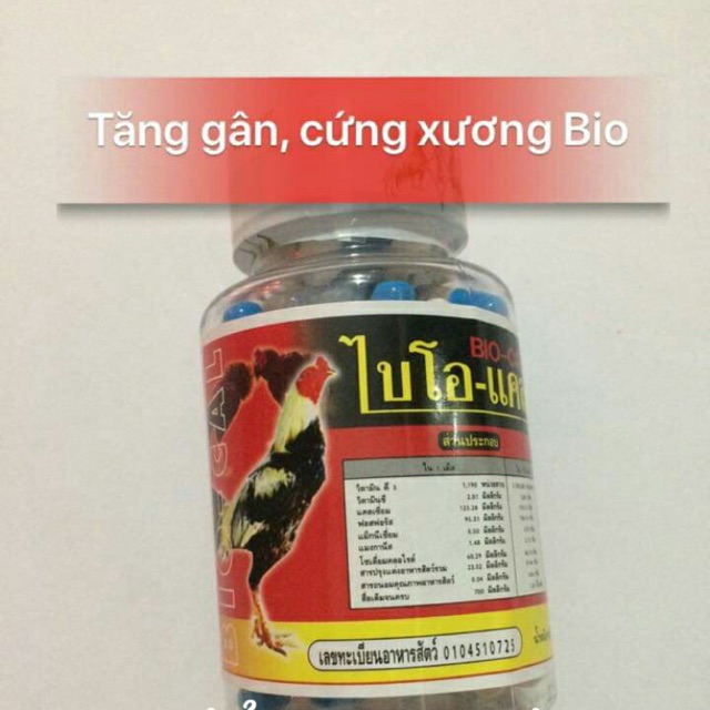 Thuốc bổ xương cho gà chọi gà tre ( bio)