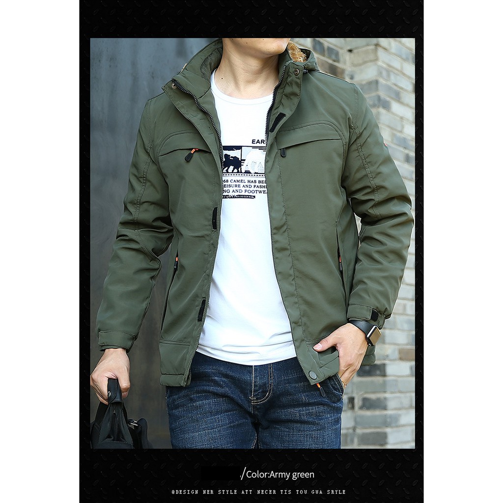 Áo khoác nam Jacket quân đội hot style