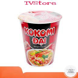 Mì gấu đỏ tôm gà - mì 3 miền tôm chua cay - mì kokomi mềm dai - 1 thùng 30 gói x 65gr