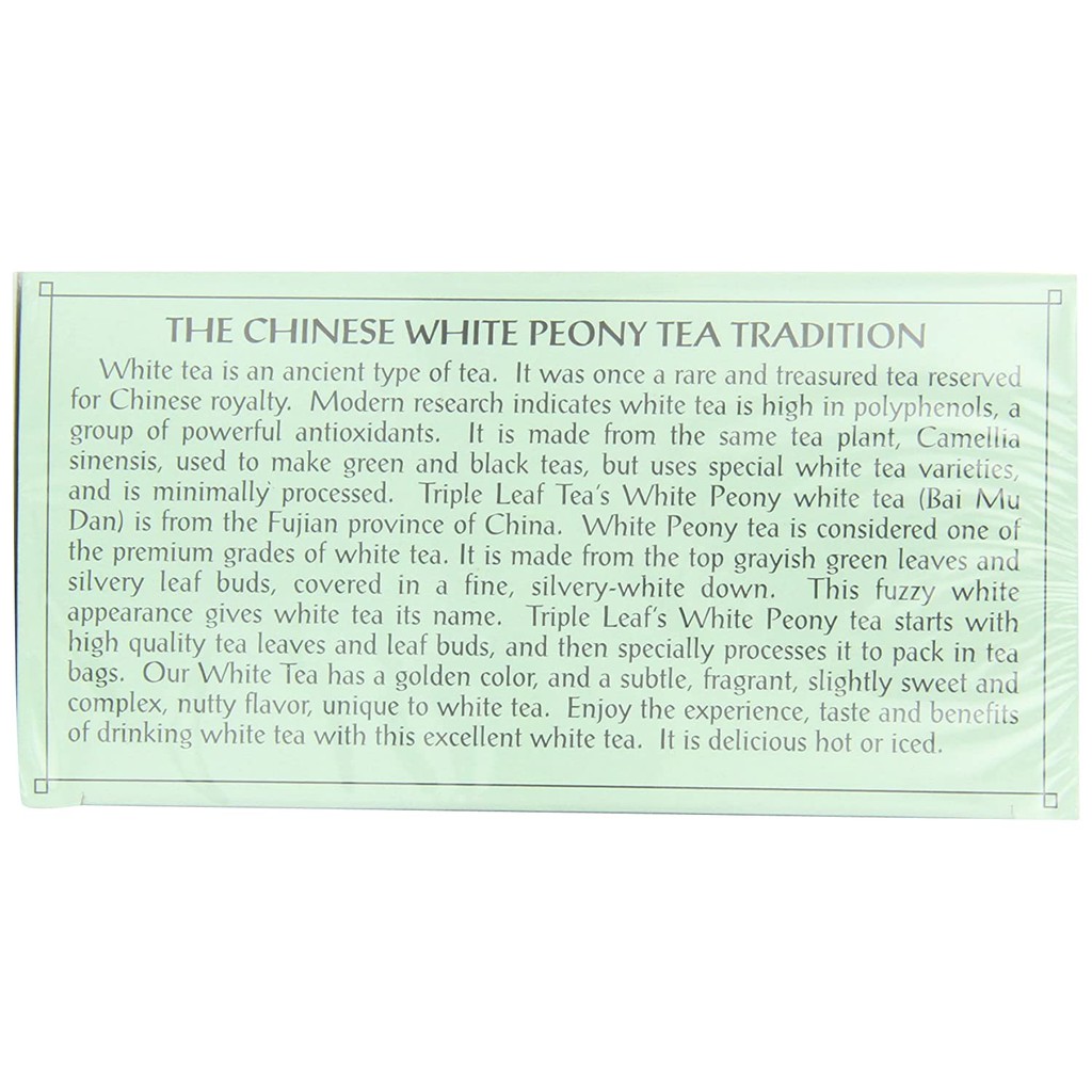 [EXP 2024] Trà Trắng Triple Leaf Tea White Tea