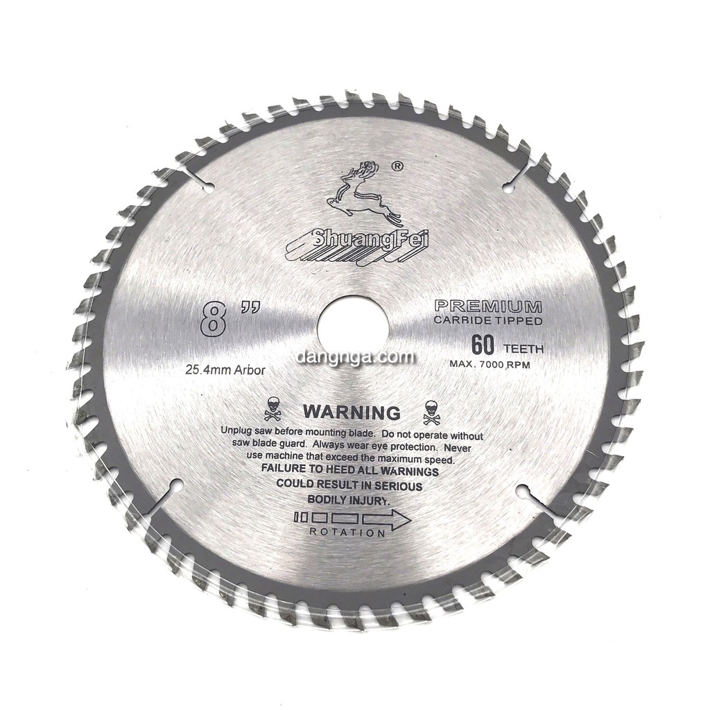 Lưỡi cắt gỗ 25.4x60