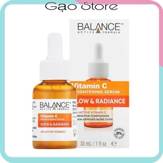 Serum Sáng Da, Mờ Thâm Balance Active Formula Vitamin C Brightening 30ml