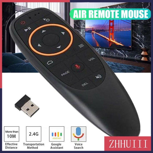 Điều Khiển Từ Xa JT G10S ABS + Nút Silicon 2.4GHz Điều Khiển Bằng Giọng Nói Cho TV Thông Minh PC